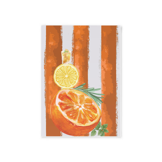 Apertivo Escape Euro Summer Drinks Notecard - Porto Tonico