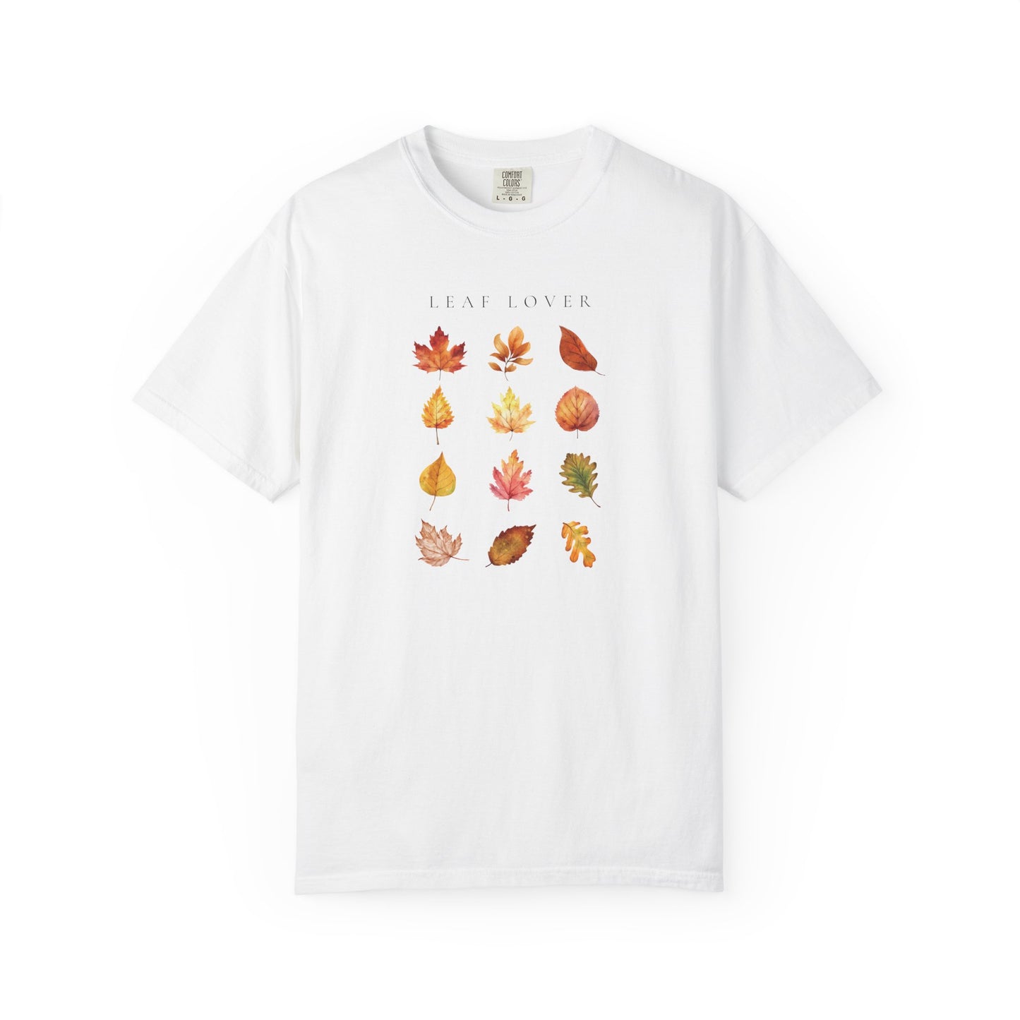 Leaf Lover-Fall & Autumn Foliage-Inspired Leaf Peeping-Vibes Theme Fall T-Shirt, Graphic Tee