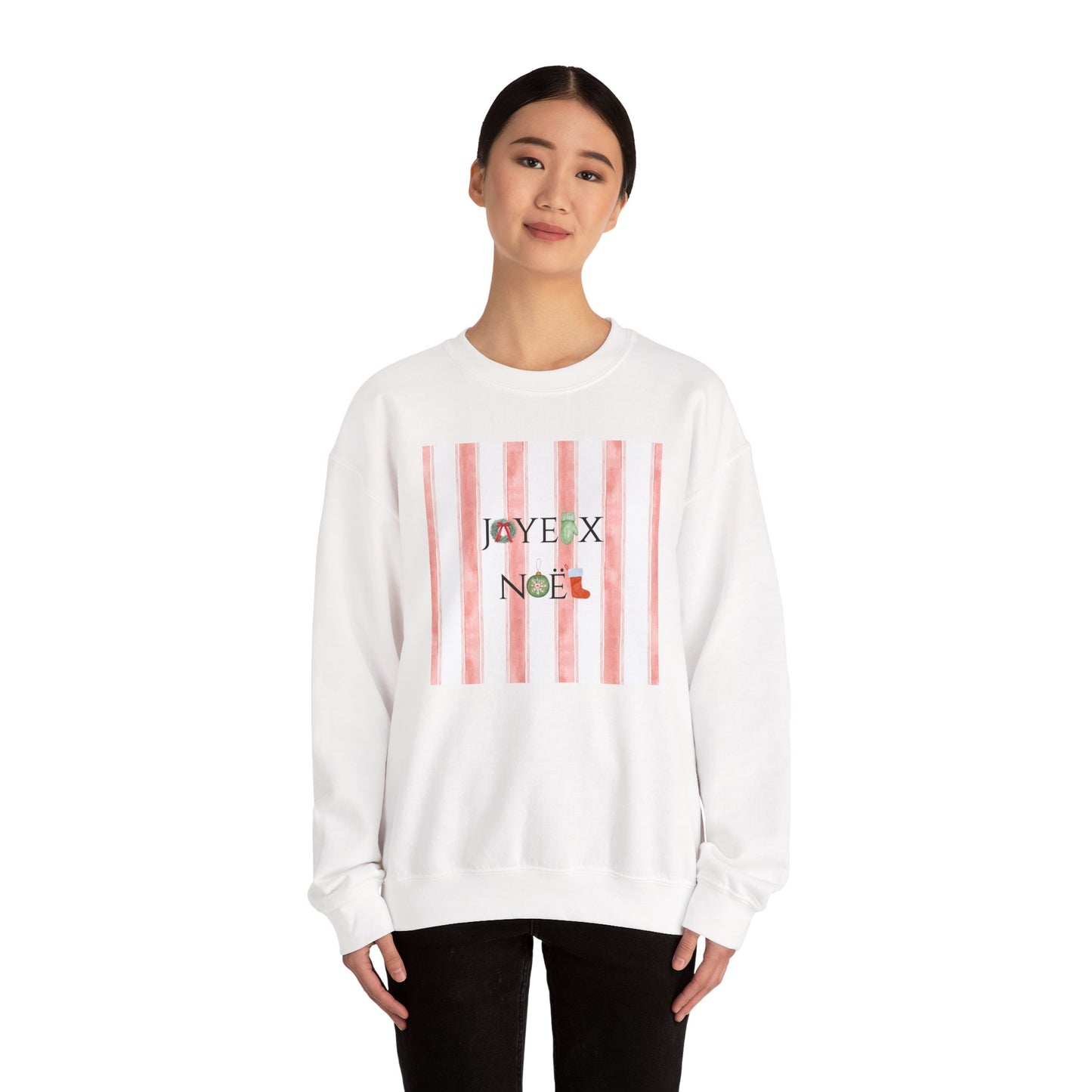 Joyeux Noel French-Inspired Christmas Crewneck