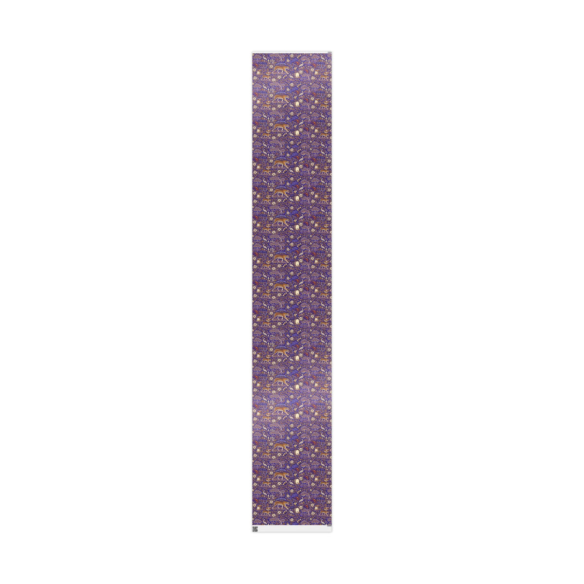 Baton Rouge, Louisiana Football Toile Wrapping Paper: Purple and Gold Gift Wrap