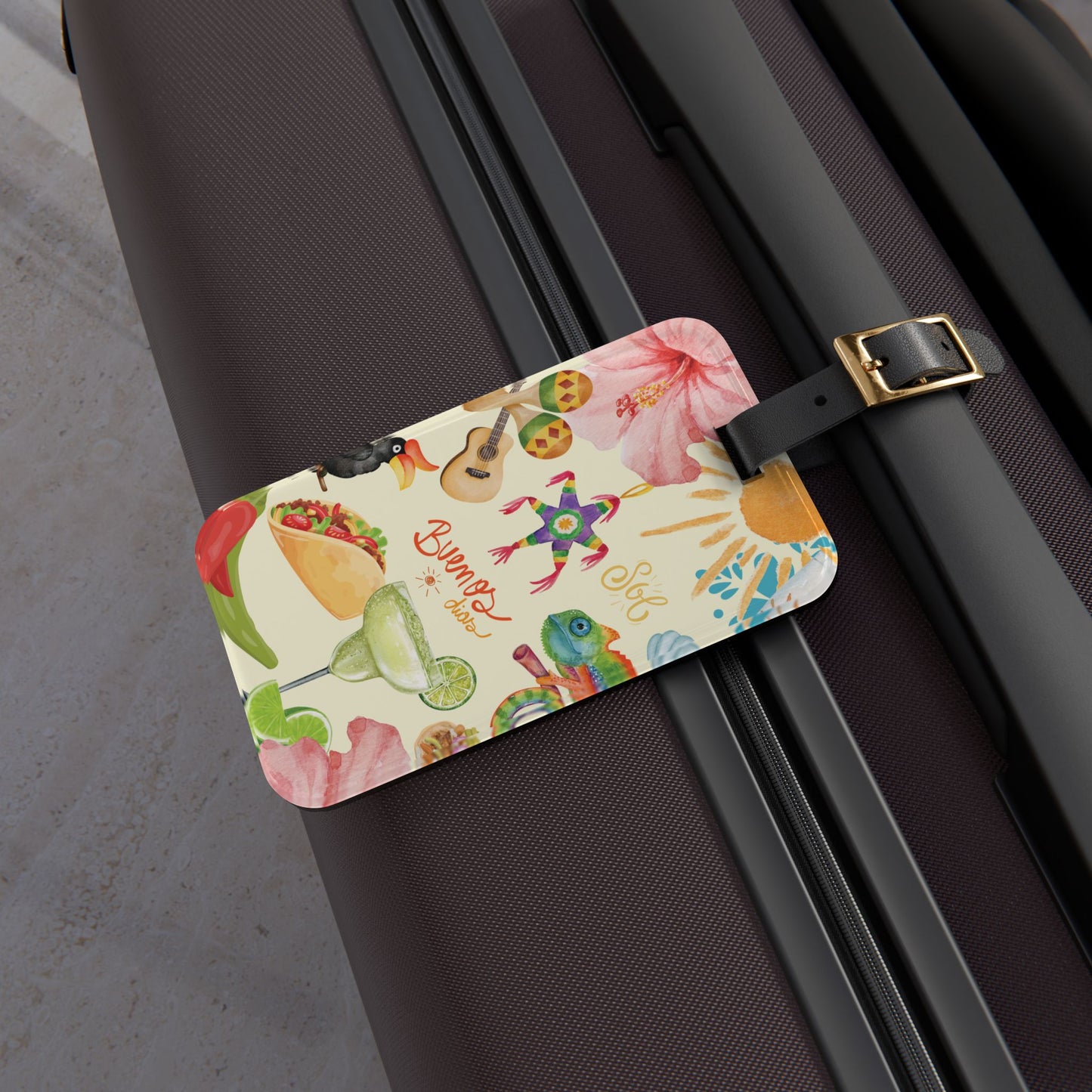 Mexico Travel Luggage Tag - Perfect for Vacation, Mexican Travel, Group Trips, Mexico Loverss