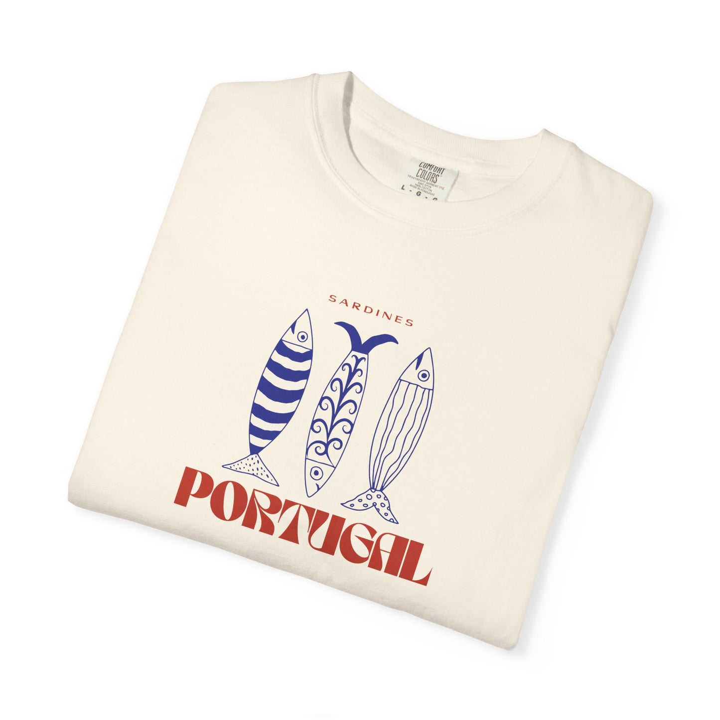 Sardines Shirt, Tinned Fish Shirt, Portugal Tee, Vintage Sardine, Coastal Aesthetic, Travel Shirt, Fish Shirt, Retro Graphic Tee, Europe