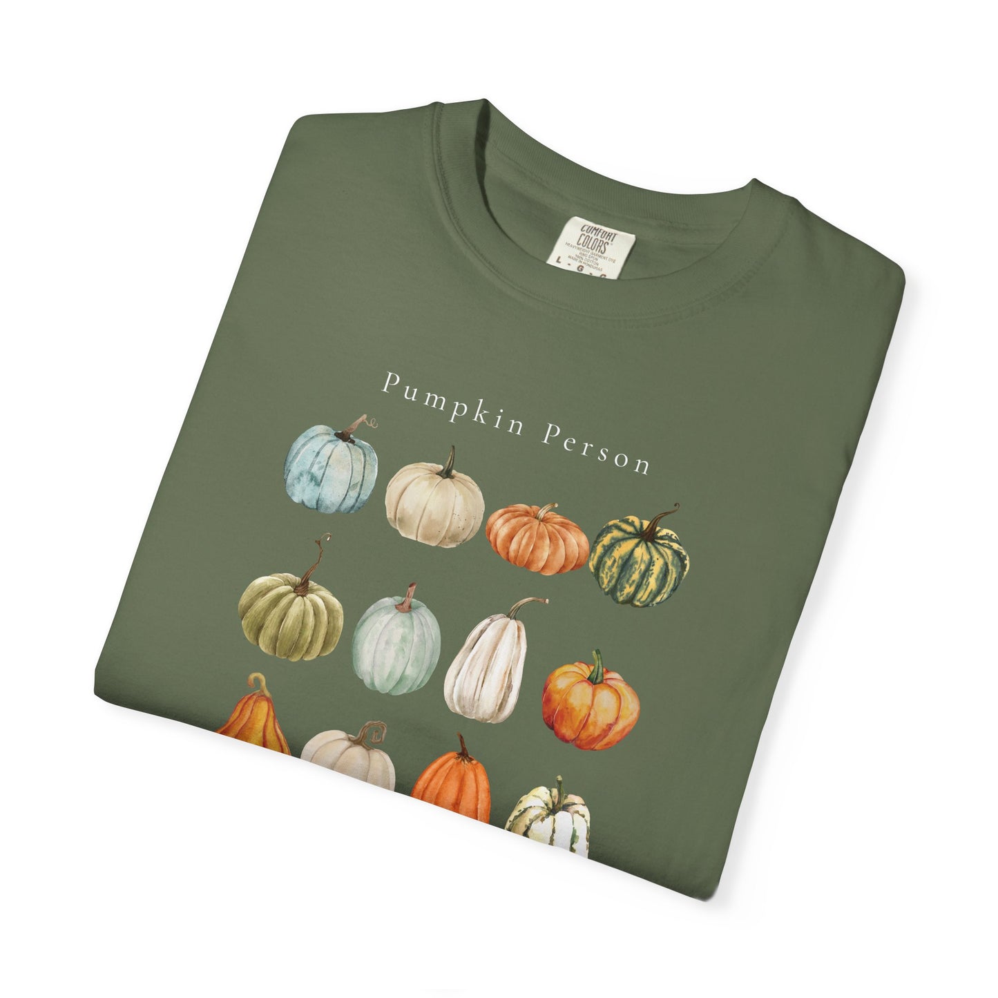 Pumpkin Person-Fall & Autumn-Inspired Pumpkin-Vibes Theme Fall T-Shirt, Graphic Tee
