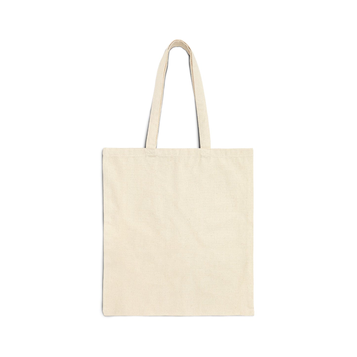 On Vacation Missing My Dog- Heart Style Cotton Canvas Tote Bag for Dog Lovers