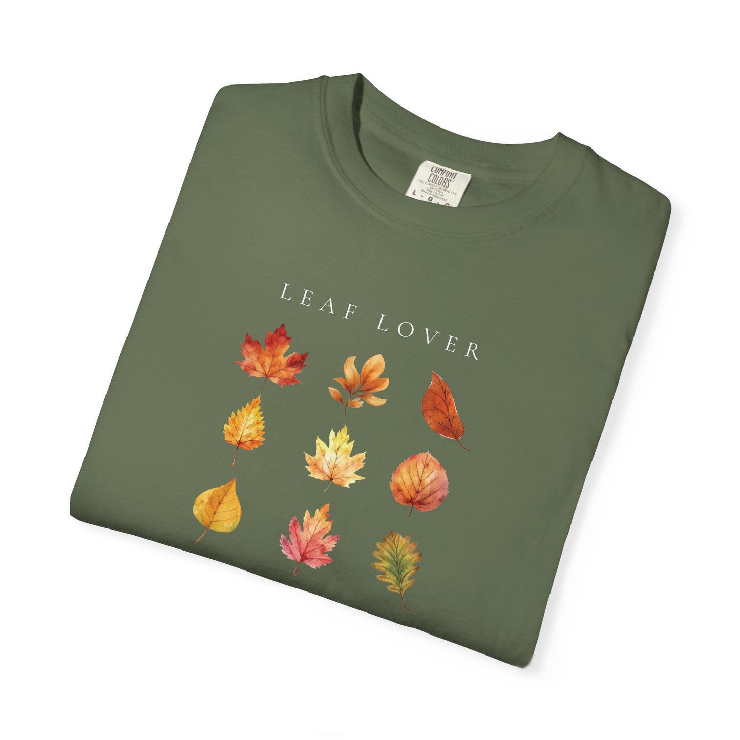 Leaf Lover-Fall & Autumn Foliage-Inspired Leaf Peeping-Vibes Theme Fall T-Shirt, Graphic Tee
