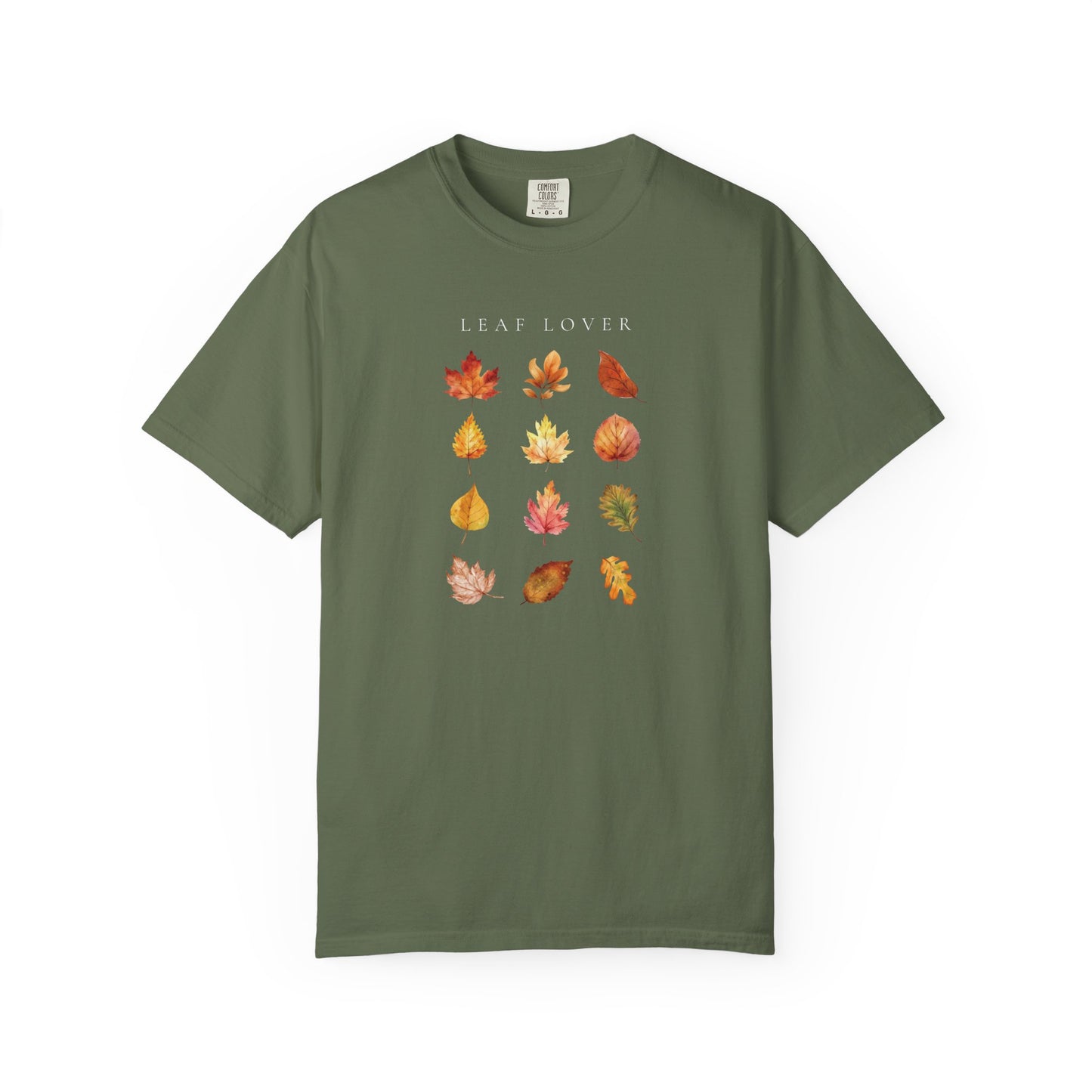 Leaf Lover-Fall & Autumn Foliage-Inspired Leaf Peeping-Vibes Theme Fall T-Shirt, Graphic Tee