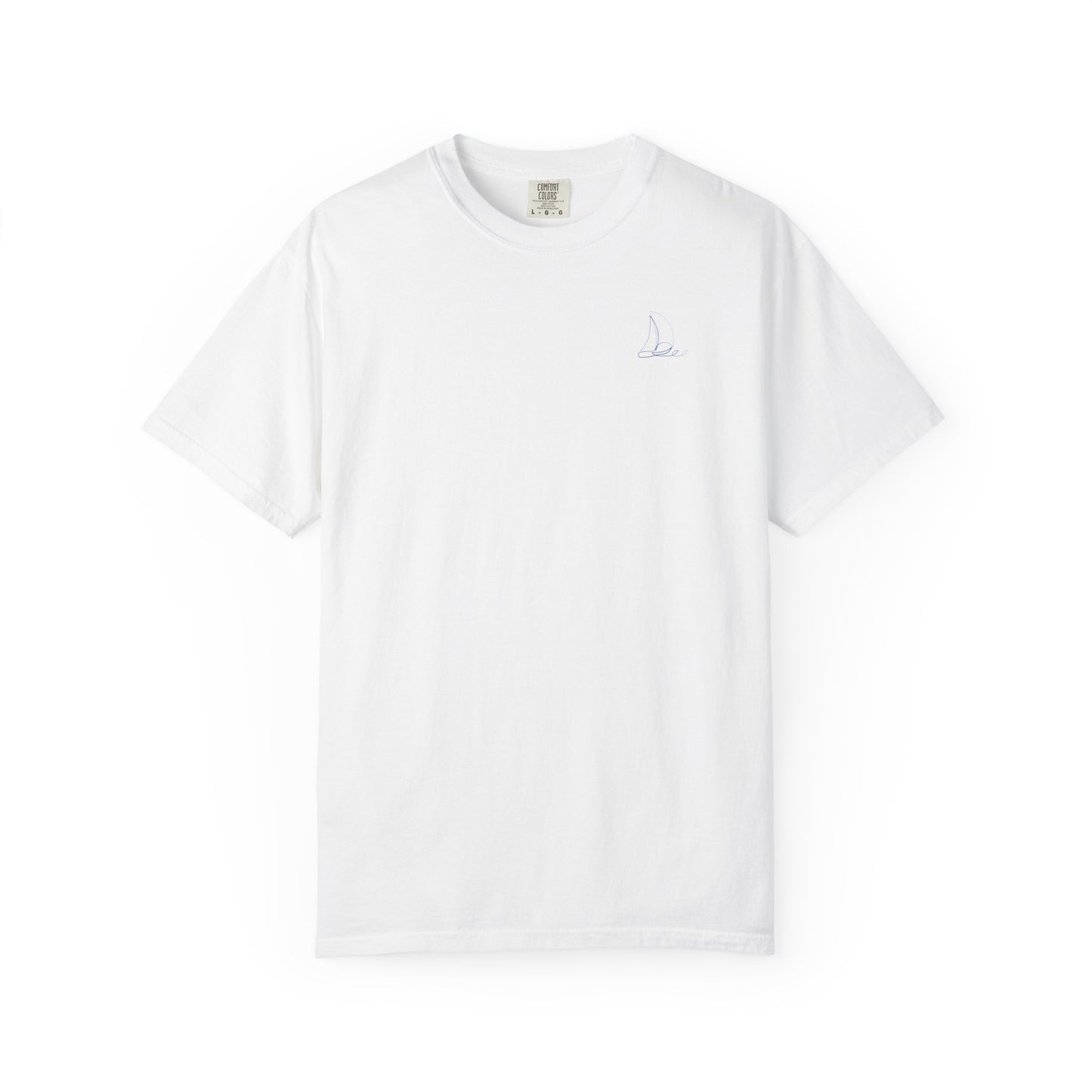 High Tide Higher Standards- New England Inspired Sailing Graphic T-Shirt