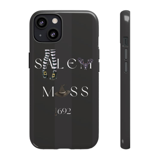 Salem Mass 1692- Phone Case, Autumn Vibes, October Witch Vibes, Tough Case Phone Cover