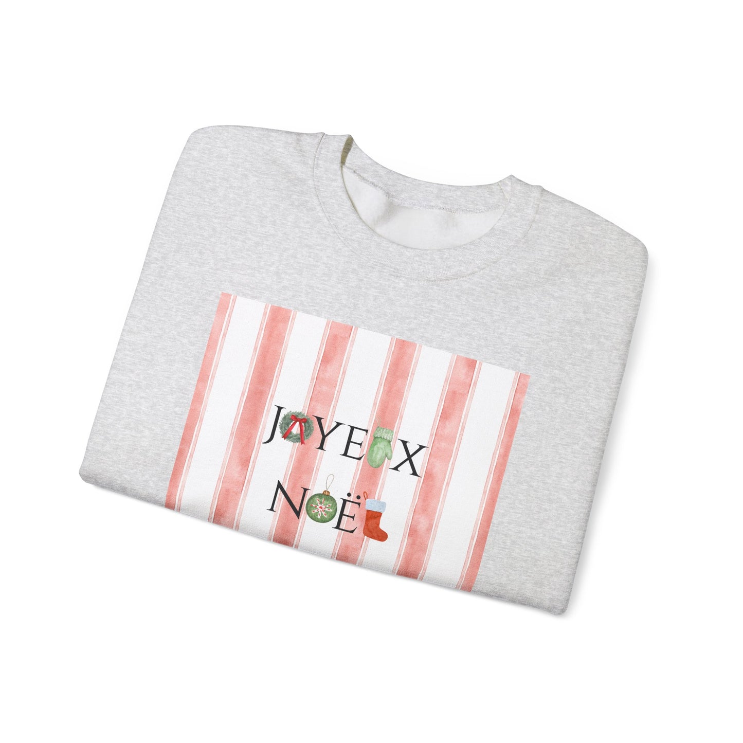 Joyeux Noel French-Inspired Christmas Crewneck