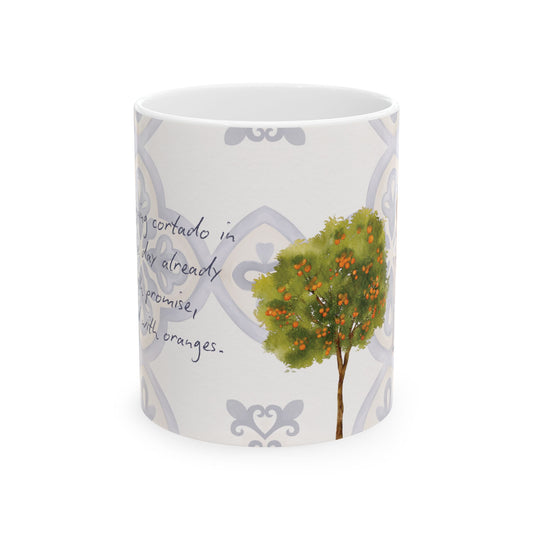 Mentally Sipping Cortado In Sevilla- Travel Vignette Coffee Mug