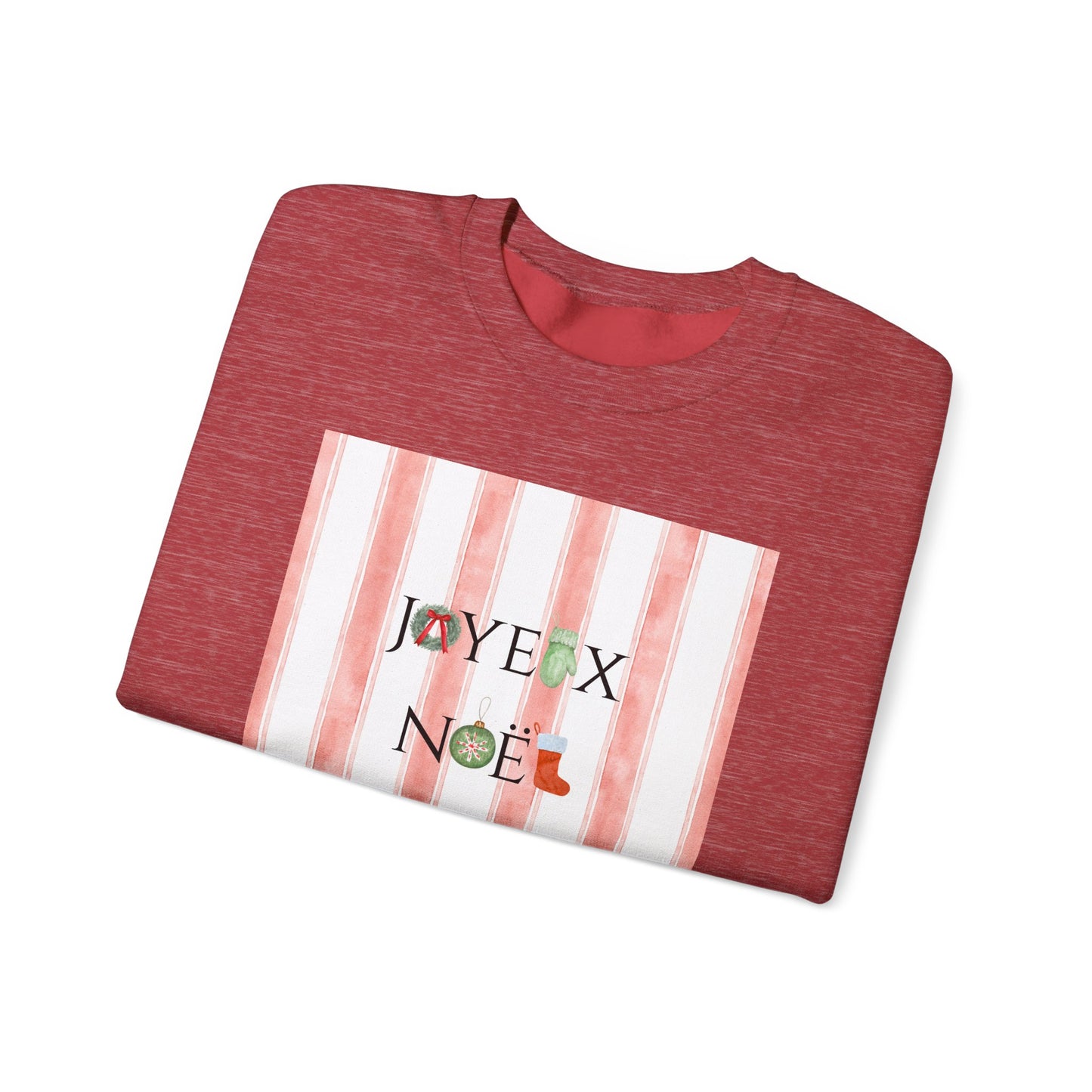 Joyeux Noel French-Inspired Christmas Crewneck