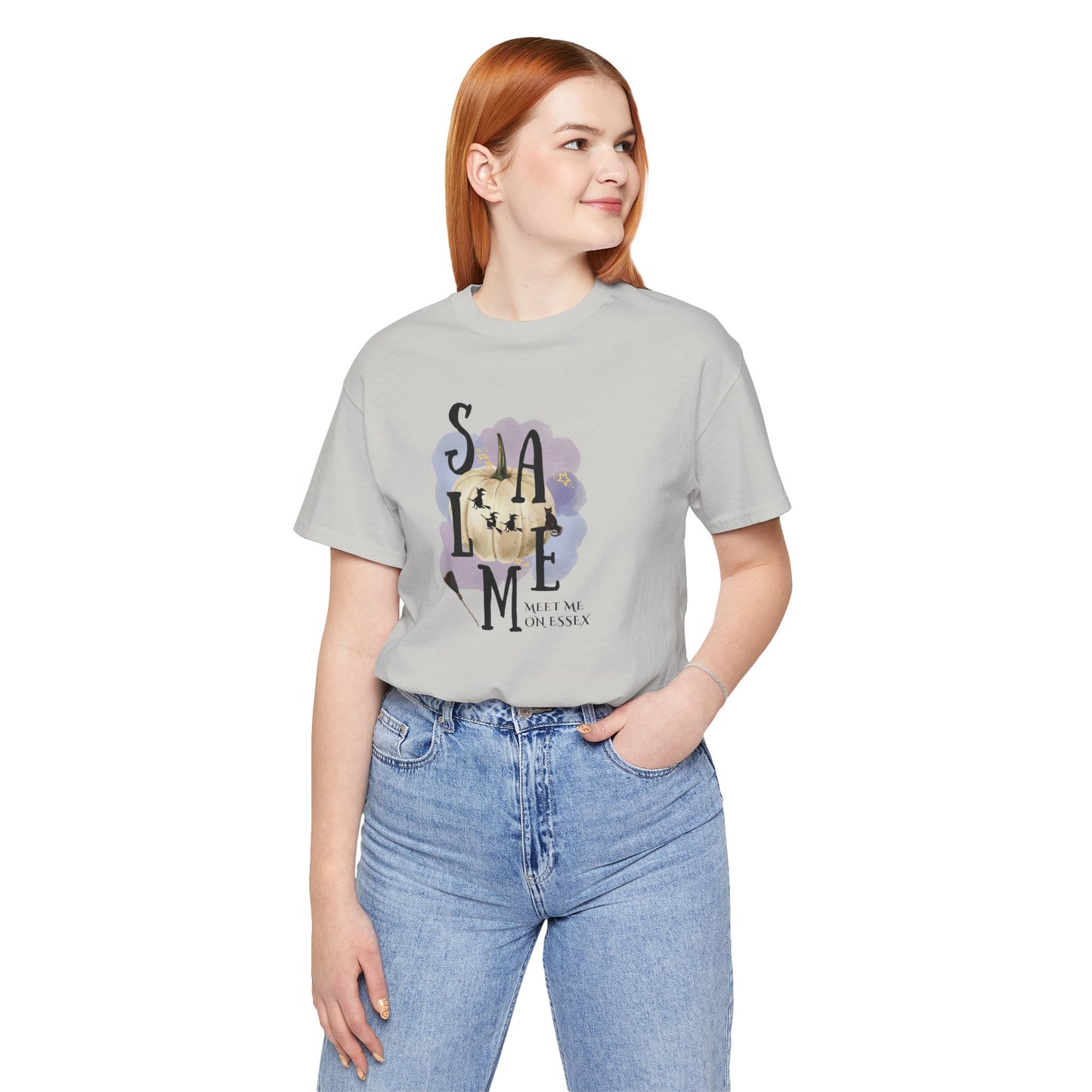 Salem Mass Witch Inspired Tee for Travel, Halloween, Autumn
