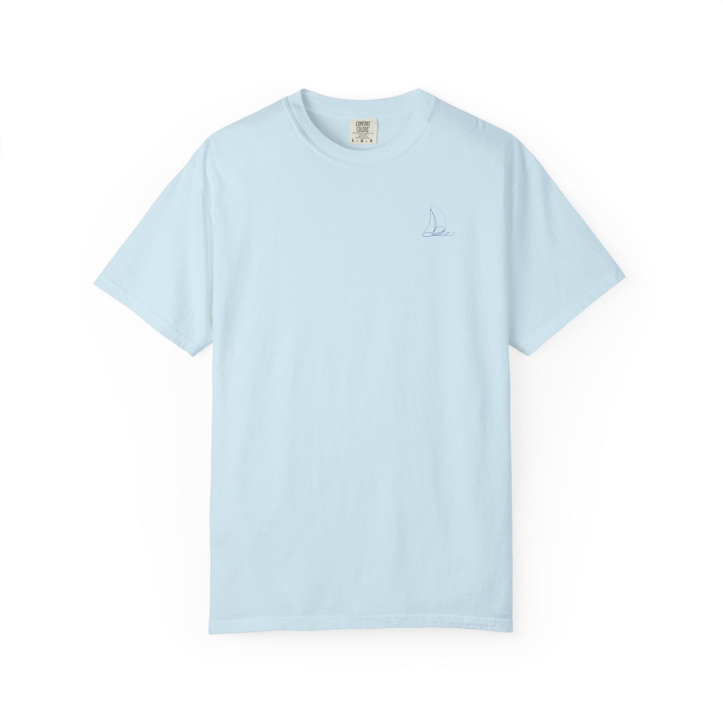High Tide Higher Standards- New England Inspired Sailing Graphic T-Shirt