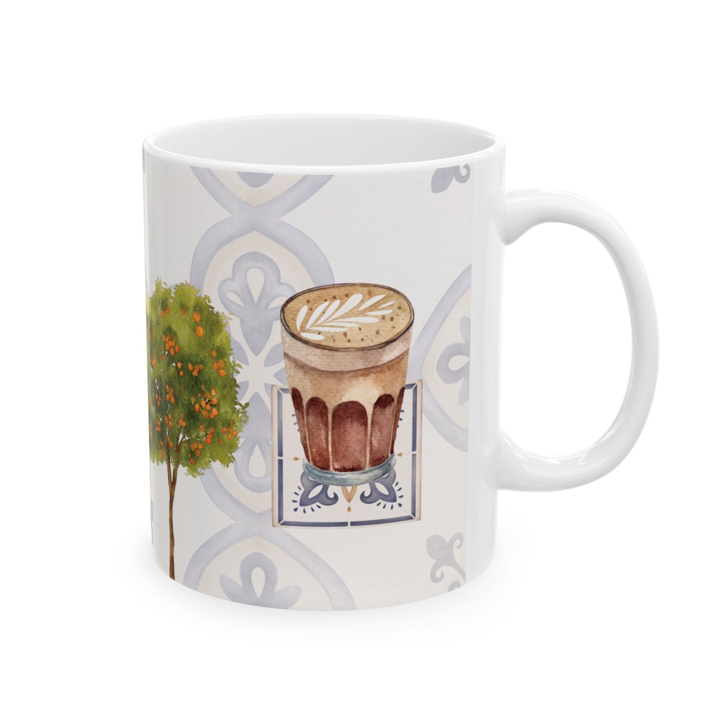 Mentally Sipping Cortado In Sevilla- Travel Vignette Coffee Mug