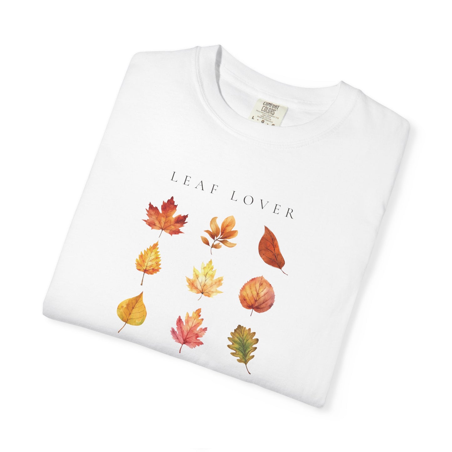 Leaf Lover-Fall & Autumn Foliage-Inspired Leaf Peeping-Vibes Theme Fall T-Shirt, Graphic Tee