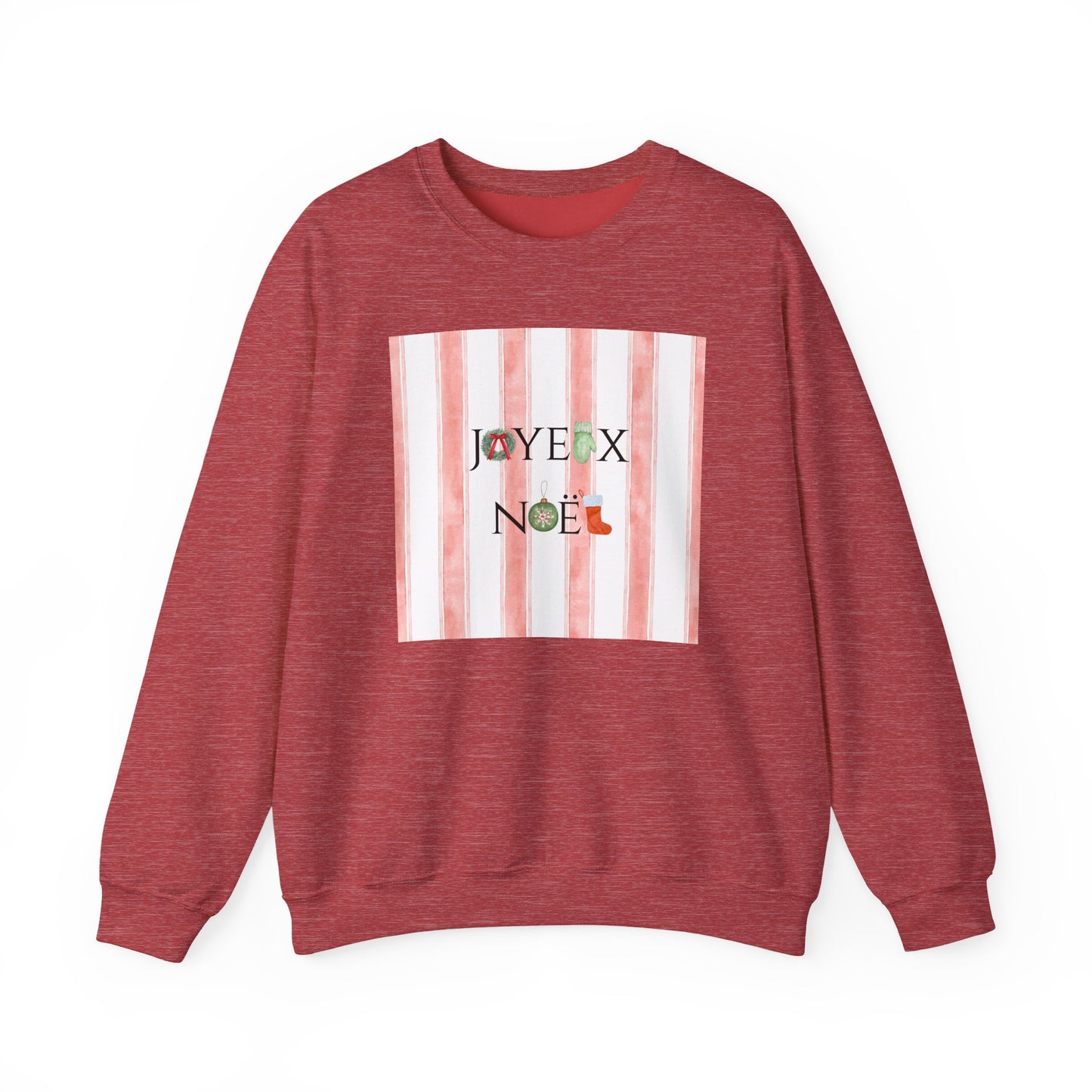 Joyeux Noel French-Inspired Christmas Crewneck