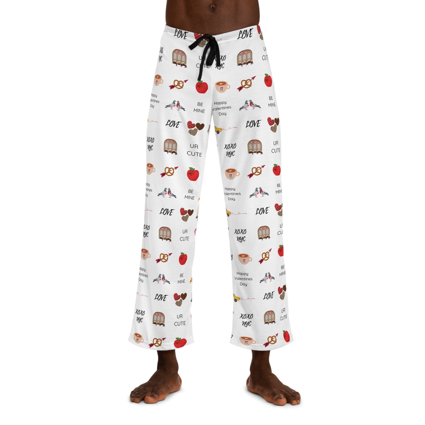 Men's New York City Valentines Day Inspired Pajama Pants