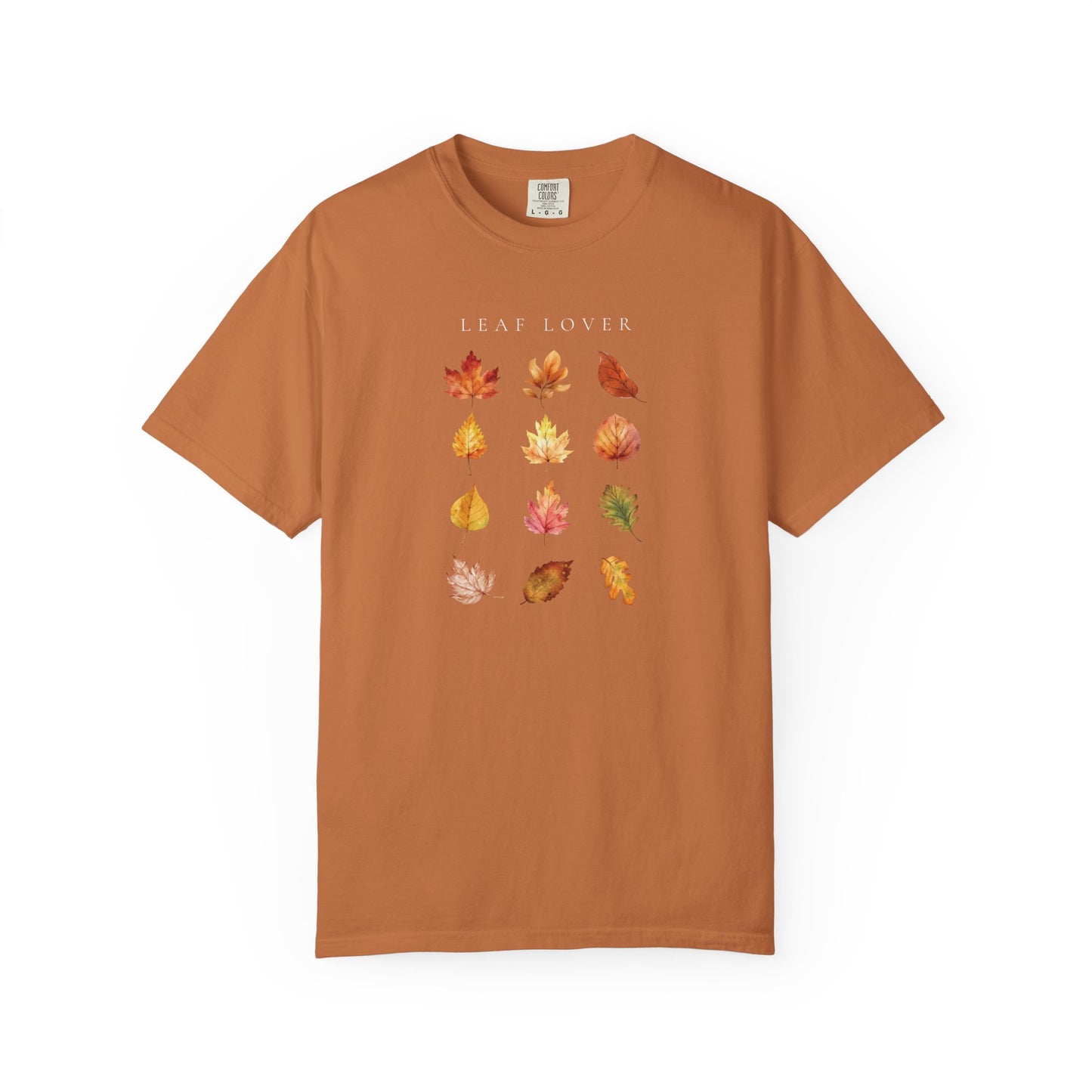 Leaf Lover-Fall & Autumn Foliage-Inspired Leaf Peeping-Vibes Theme Fall T-Shirt, Graphic Tee