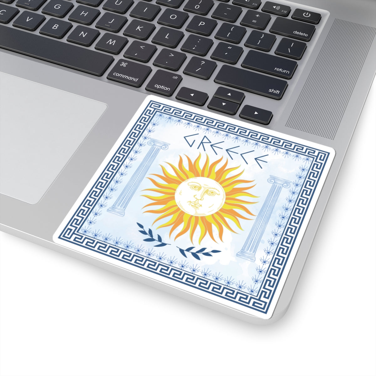 Greek Summer Inspired- Kiss Cut Stickers- Greece Travel, Planner Laptop Accessories, Gift for Travelers