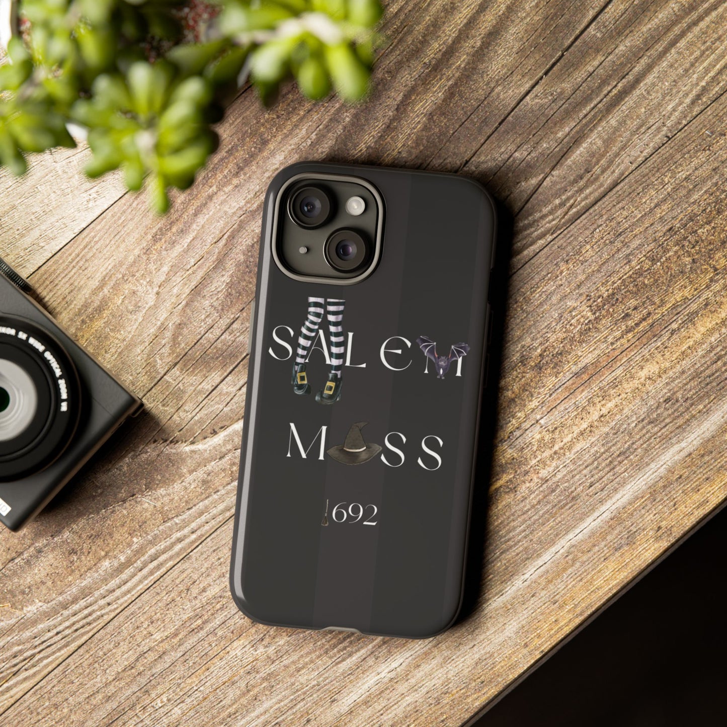 Salem Mass 1692- Phone Case, Autumn Vibes, October Witch Vibes, Tough Case Phone Cover